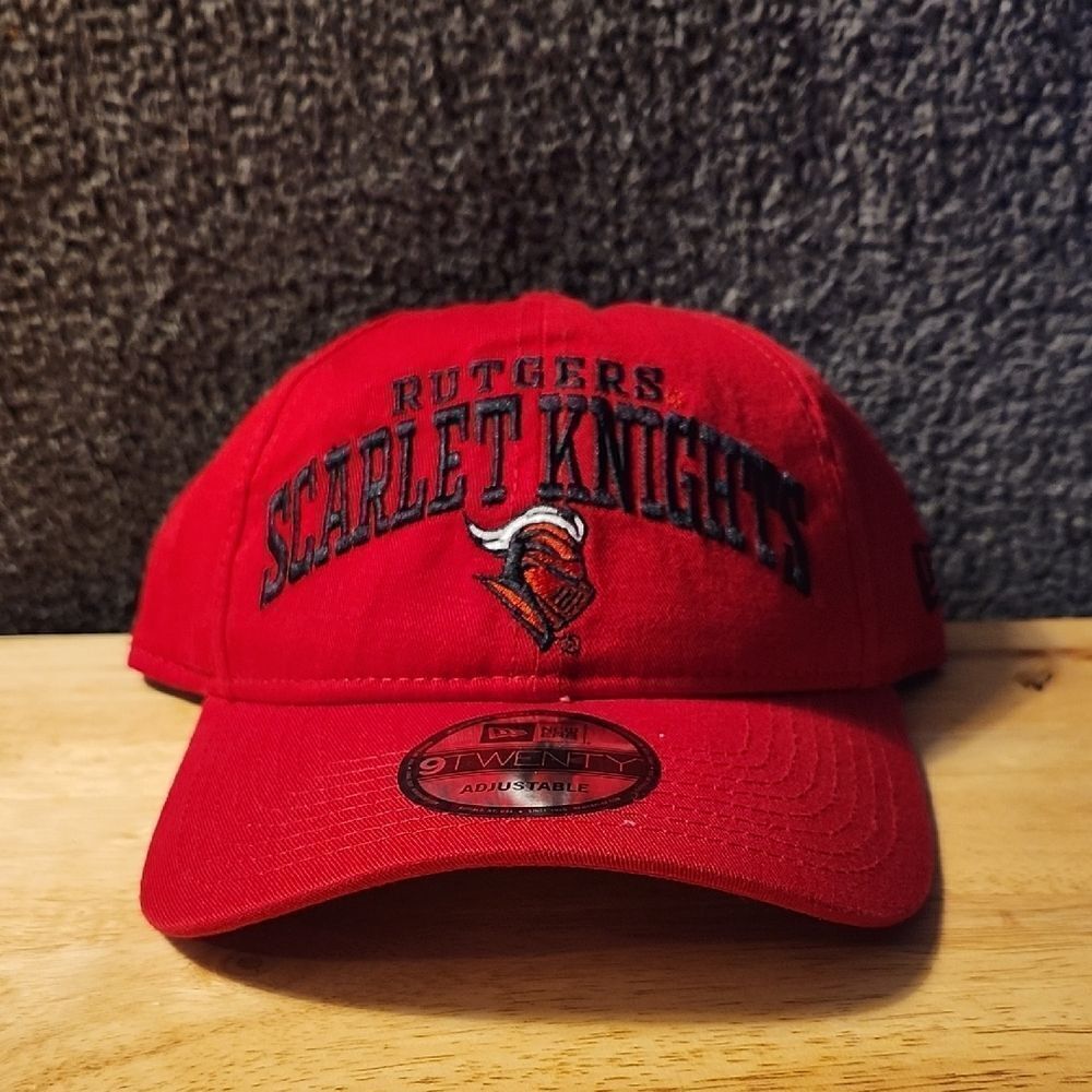 New Era Rutgers Scarlet Knights Red Sliderback Hat - New